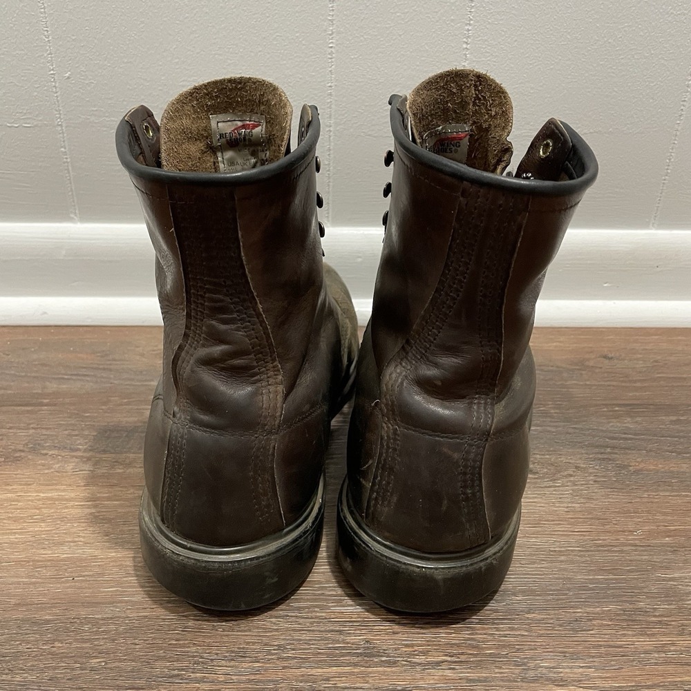 Red Wing 953 Boots Men Sz 10.5 FAIR WORN USA Made READ - Picture 3 of 14